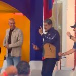 Presidente de Venezuela, Nicolás Maduro, bailando un remix de su discurso. Foto La Hora: Captura de pantalla