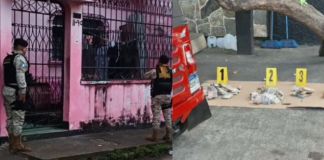 En ocho operativos realizados por la PNC y el MP en Retalhuleu se capturaron a siete personas y decomisó dinero en efectivo. Foto La Hora: PNC