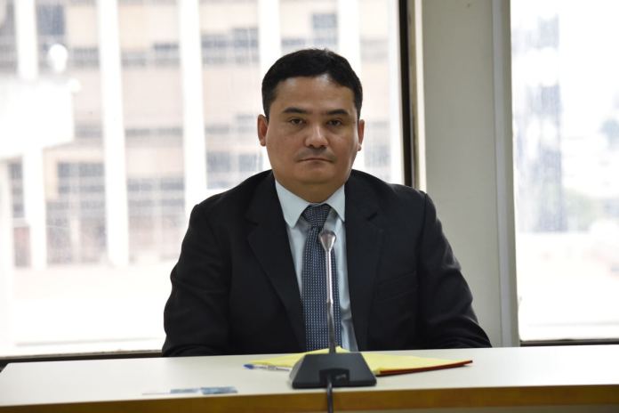 Orellana La Supervisión General de Tribunales ya cuenta con las tres denuncias interpuestas contra Fredy Orellana para iniciar la investigación en su contra. Foto La Hora: Daniel Ramírez