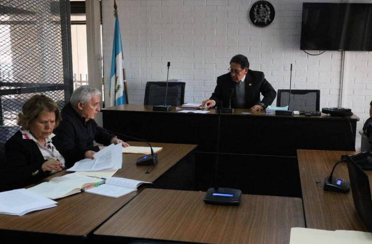 El expresidente Otto Pérez Molina solicitó la devolución total de intereses generados tras mantener embargadas sus cuentas por 10 años. Foto La Hora: Daniel Ramírez
