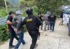 Capturan a presuntos narcomenudistas en Chicamán, Quiché. Foto La Hora: PNC.