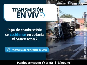 En vivo: Pipa de combustible se accidenta en colonia el Sauce zona 2