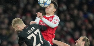 Posiciones Champions League