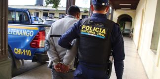 Alias "Raider" recapturado en Chimaltenango. Foto La Hora: PNC
