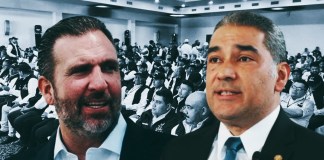 Roberto Arzú y Luis Aguirre