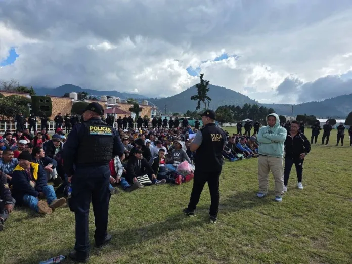 SP_5a2875 El operativo dentro del centro carcelario, culminó en la madrugada: Foto La Hora: SP