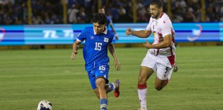 Foto La Hora: Selección de El Salvador.