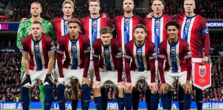Selección de fútbol de Noruega irá al mundial después de 28 de no clasificar. Foto La Hora: Erling Haaland