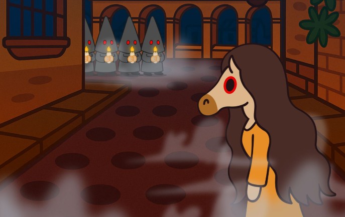 Obra teatral “Tierra de Leyendas”. Foto La Hora: MCD.