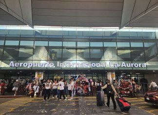 Tránsito vehicular podría verse afectado hacia el aeropuerto La Aurora este domingo 9 de noviembre