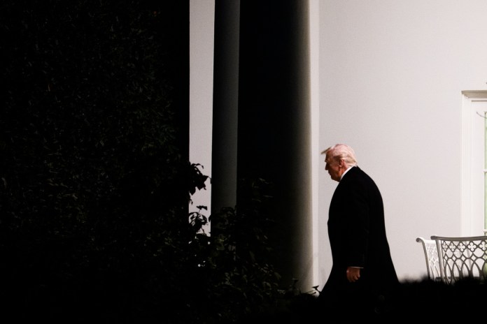 El presidente de Estados Unidos, Donald Trump, anunció que 