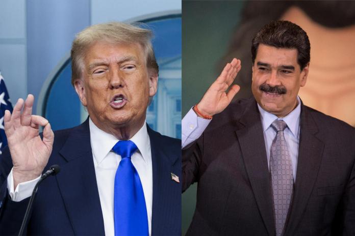 Trump habló por teléfono con su homólogo de Venezuela, Nicolás Maduro, la semana pasada. Foto La Hora: EFE