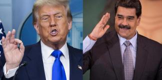 Trump habló por teléfono con su homólogo de Venezuela, Nicolás Maduro, la semana pasada. Foto La Hora: EFE