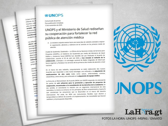 Oficina de las Naciones Unidas de Servicios para Proyectos (UNOPS). Foto La Hora: Arte/Roberto Altán