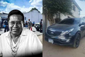 Carro en el que iban atacantes de excandidato a Alcalde de El Tejar era robado