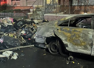 Vehículo explota en Nueva York y deja siete bomberos con quemaduras graves. Foto: FDNY