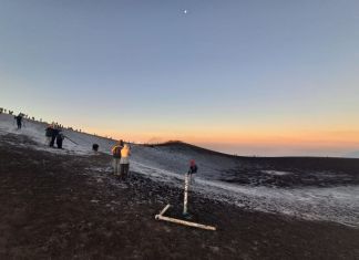El ascenso al volcán Acatenango se incrementa en estos dos últimos dos meses del año por la visita de turistas nacionales y extranjeros. Foto La Hora: Volcán Acatenango Oficial