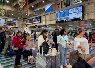 Múltiples aerolíneas internacionales cancelaron sus vuelos hacia Venezuela a partir del lunes 24 de noviembre.