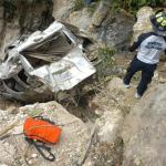Accidente de microbus en Huehuetenango