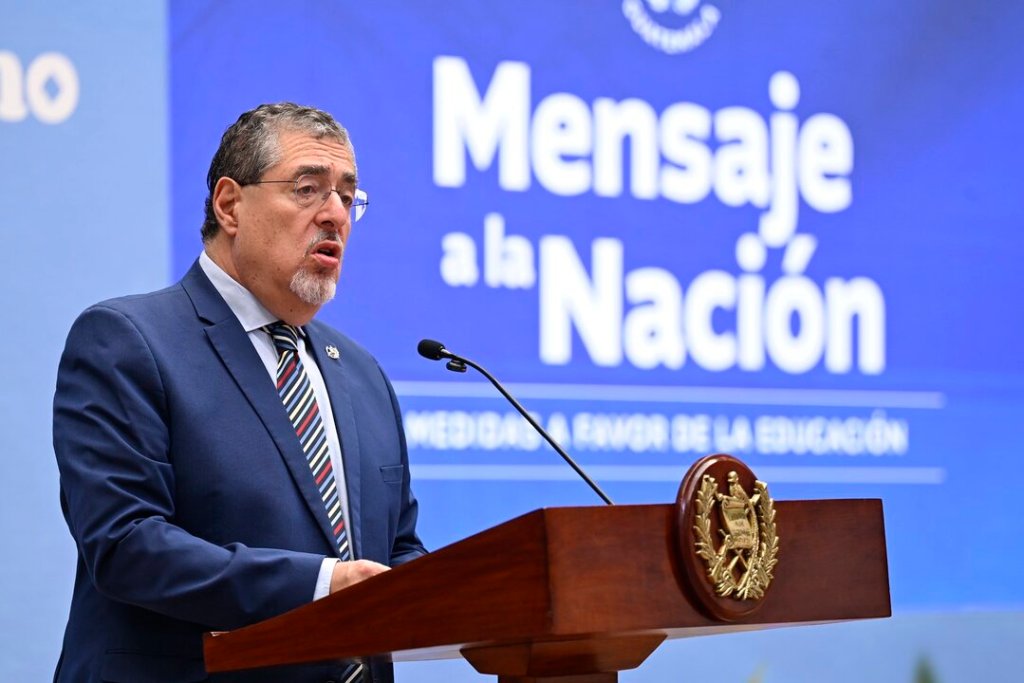 Arévalo vetó el Decreto 9-2025. Foto La Hora: Bernardo Arévalo