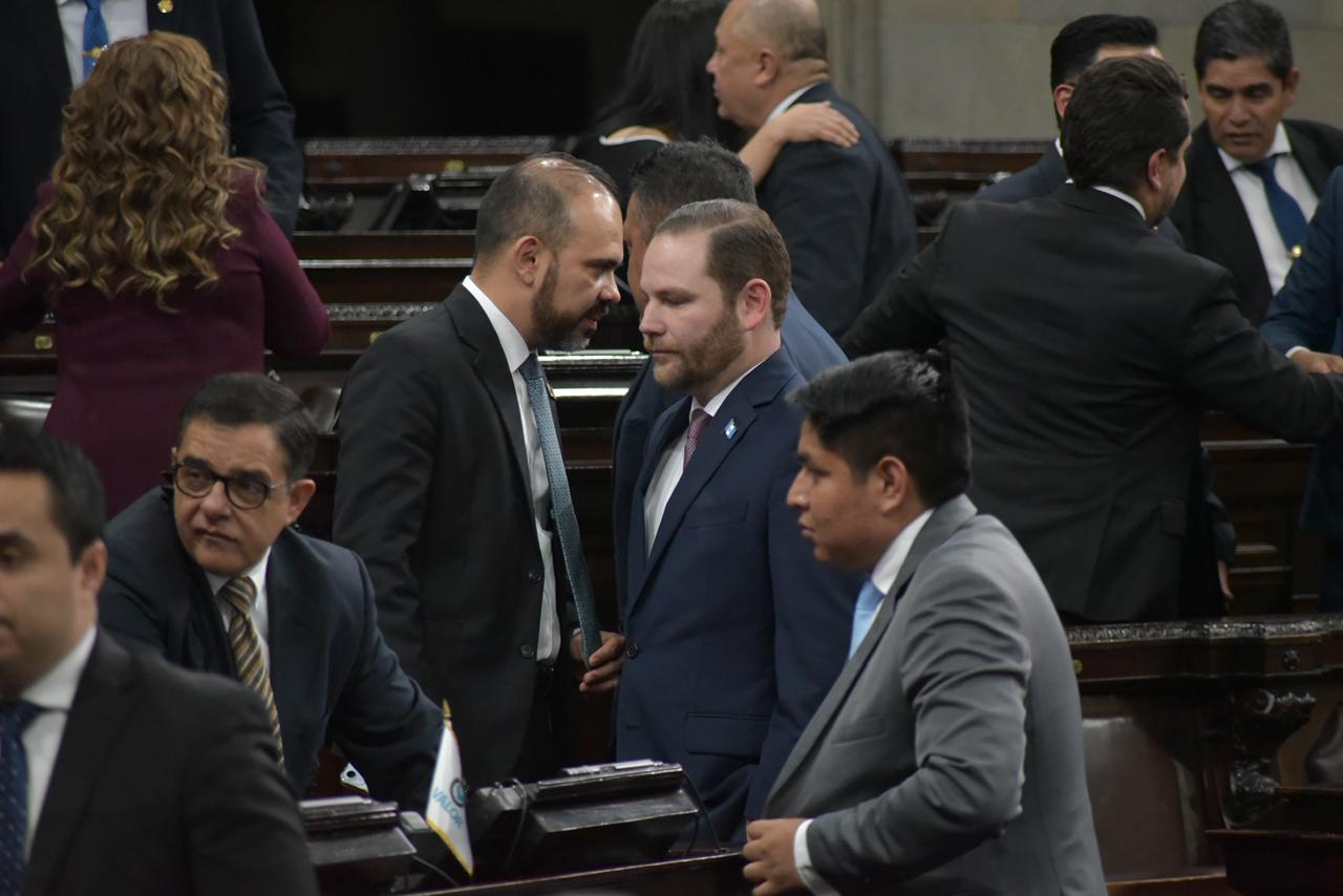 Álvaro Arzú Escobar buscaba presidir la Junta Directiva del Congreso. Foto La Hora: José Orozco