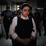 María Fernanda Bonilla decidió cambiar de abogados defensores designado para tal trabajo al abogado de Manuel Baldizón, Saúl Zenteno. Foto La Hora: Daniel Ramírez