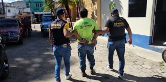 captura pnc presunto extorsionista