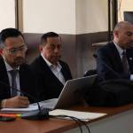 El Juzgado Noveno Penal ligó a proceso al director administrativo del Ministerio de Salud, Edwin Romeo Sicán al vincularlo al caso UNOPS. Foto La Hora: Daniel Ramírez