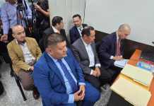 El director administrativo del Ministerio de Salud, Edwin Romeo Sican, se entregó a la justicia para enfrentar proceso por el caso Unops. Foto La Hora: Sergio Osegueda