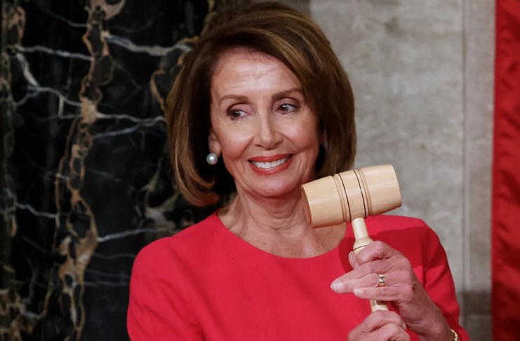 Nancy Pelosi toma el mazo el 3 de enero de 2019