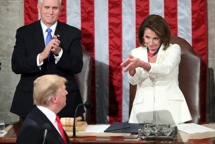 Nancy Pelosi y Donald Trump