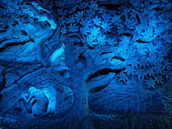 detalle esculturas de sal