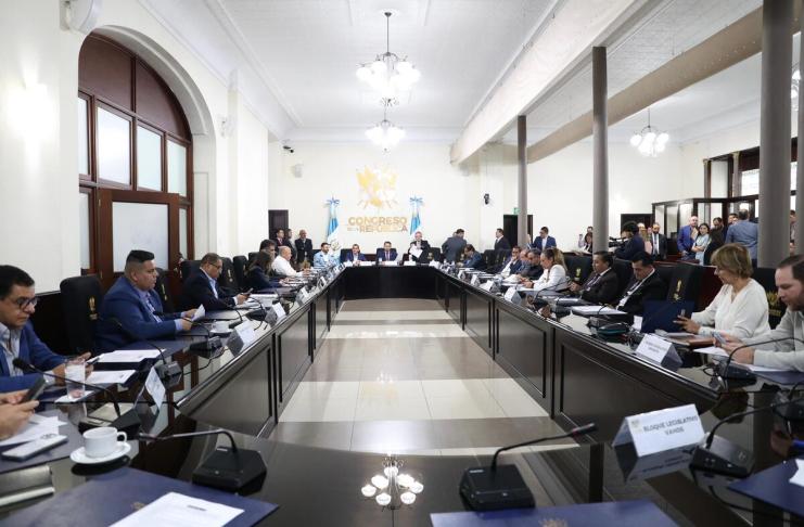 Los diputados aprobaron en instancia de jefes de bloque los órdenes para las dos plenarias de la semana. Foto: Congreso de la República