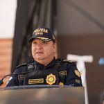 El director de la PNC, David Boteo, anuncia el plan de seguridad por las fiestas de fin de año. Foto: PNC