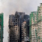 Incendio en Hong Kong