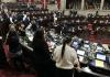 El Congreso de la República buscó aprobar una enmienda para que salubristas fueran incluidos en el renglón 011. Foto La Hora: José Orozco