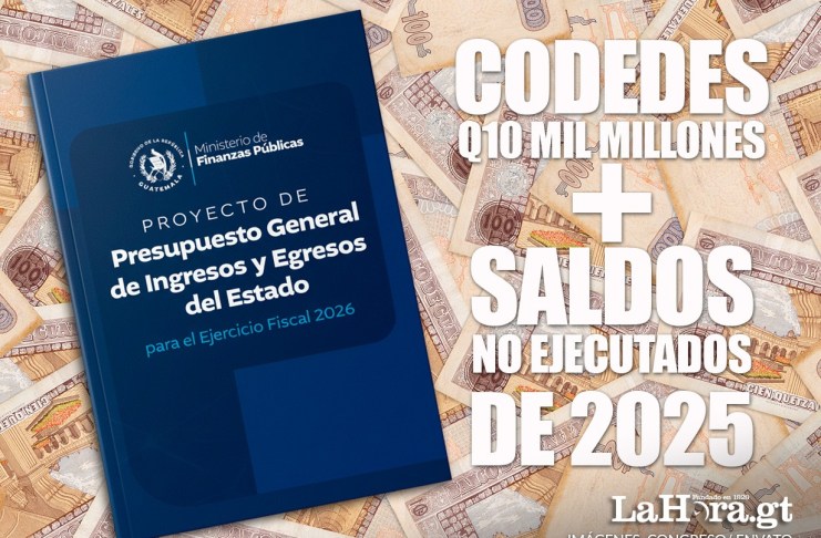 Los Consejos Departamentales de Desarrollo podrían tener más de Q16 mil millones de presupuesto el próximo año. Diseño La Hora: Alejandro Ramírez