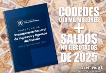 Presupuesto 2026: Codedes tendrán Q10 mil millones y saldos no ejecutados de 2023, 2024 y 2025 Los Consejos Departamentales de Desarrollo podrían tener más de Q16 mil millones de presupuesto el próximo año. Diseño La Hora: Alejandro Ramírez