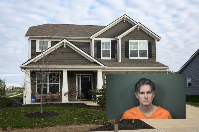 Casa de estadounidense acusado de la muerte de una guatemalteca. Foto La Hora: AP/EFE