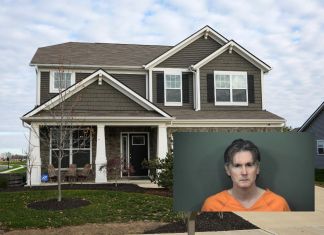 Casa de estadounidense acusado de la muerte de una guatemalteca. Foto La Hora: AP/EFE