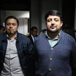 El Ministerio Público presentó su imputación de cuatro delitos en contra de los estudiantes Pedro Ros y Christopher Morales. Foto La Hora: Daniel Ramírez