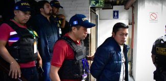 El juez décimo penal, Víctor Cruz, concedió medidas sustitutivas a favor de dos estudiantes vinculados al caso Toma Usac. Foto La Hora: Daniel Ramírez