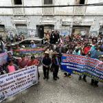 Quiénes son los veteranos y expatrulleros que protestan en Guatemala y cuáles son sus demandas Foto: La Hora/ Fabricio Alonzo