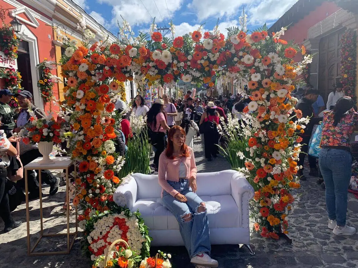 Festival de las Flores. Foto La Hora: Carlos Vicente.