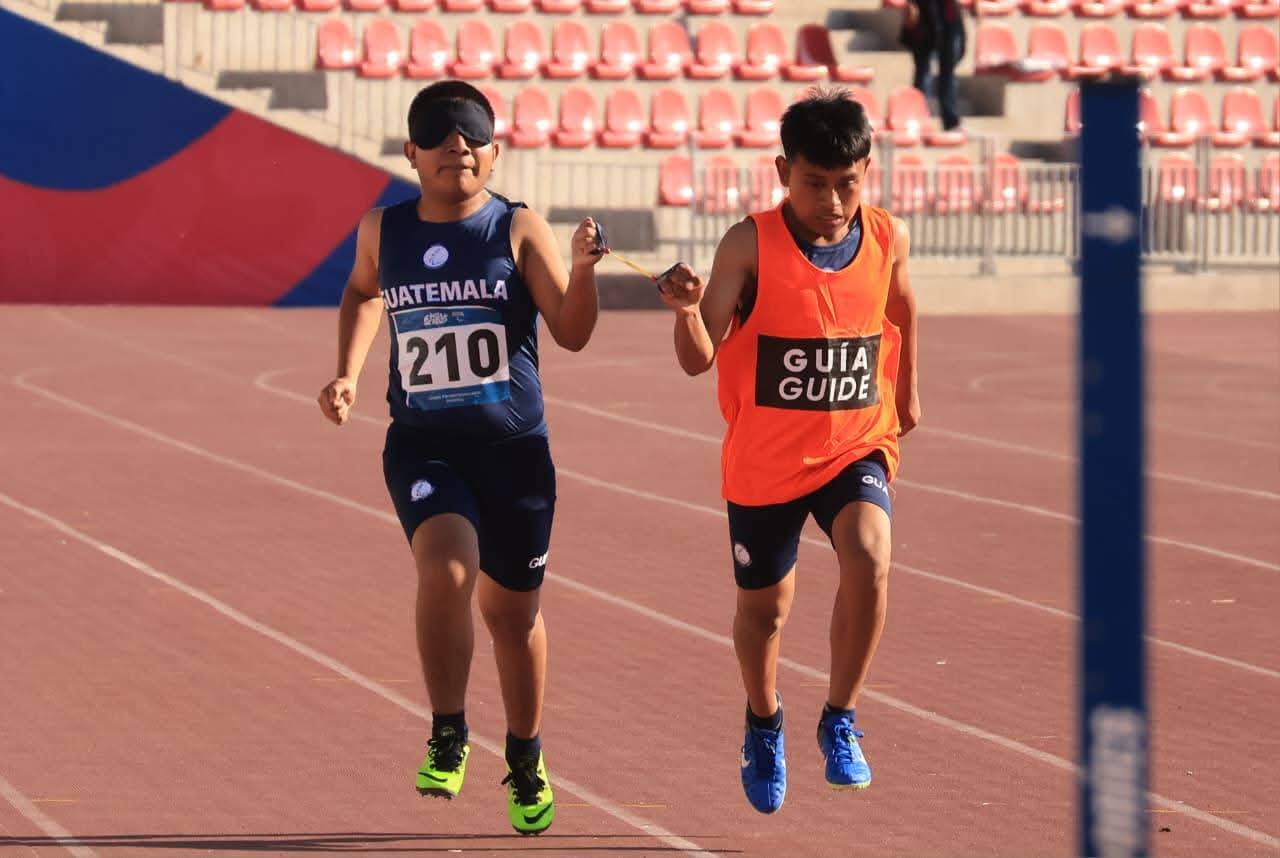 Atleta guatemalteco de Paraatletismo. Foto: Comité Paralímpico Guatemalteco (COPAG).