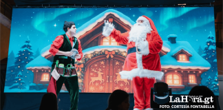 Santa Claus y momentos especiales en Fontabella la Navidad. Foto: Cortesía Fontabella.