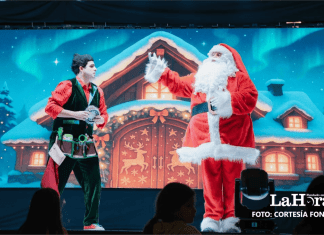Santa Claus y momentos especiales en Fontabella la Navidad. Foto: Cortesía Fontabella.