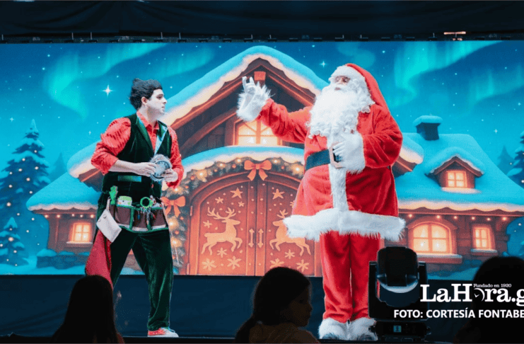Santa Claus y momentos especiales en Fontabella la Navidad. Foto: Cortesía Fontabella.
