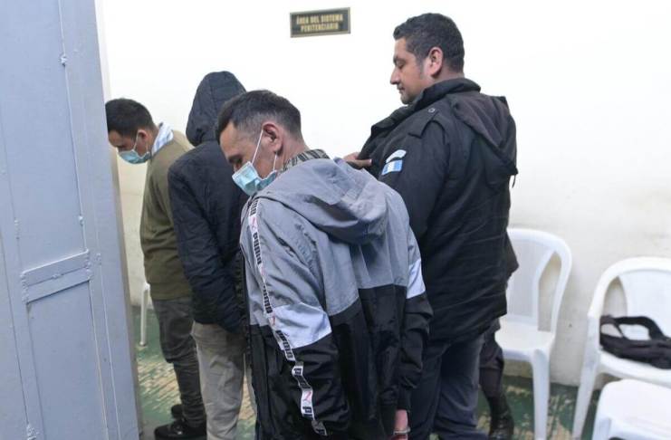 El Tribunal Segundo especializado en femicidio condenó a los hermanos Chamalé tras encontrarlos culpables del asesinato de Génesis Ixcajoc. Foto La Hora: Fabricio Alonzo