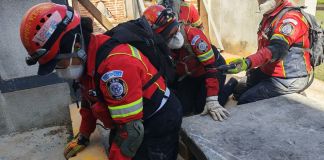 El curso está certificado por los Bomberos Municipales y la Conred. Foto La Hora. Bomberos Municipales